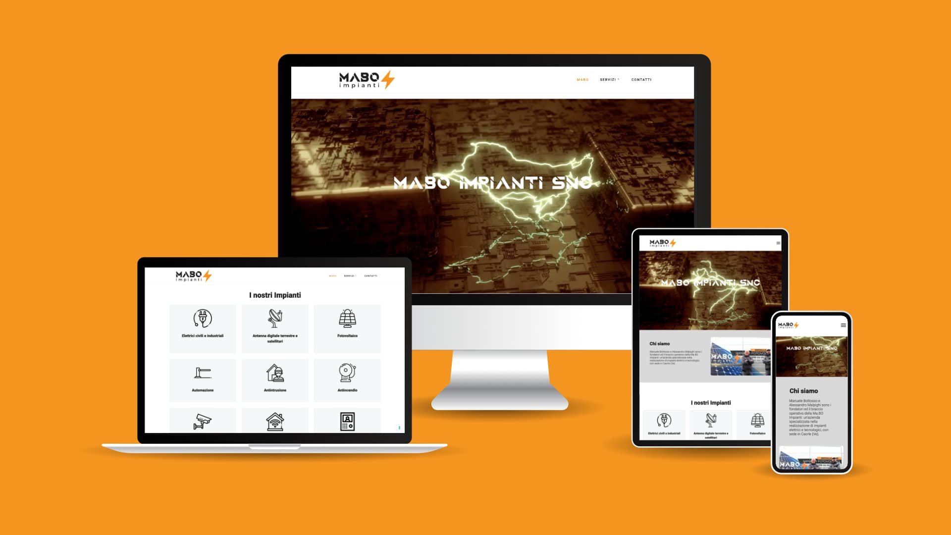 Realizzazione sito web mabo